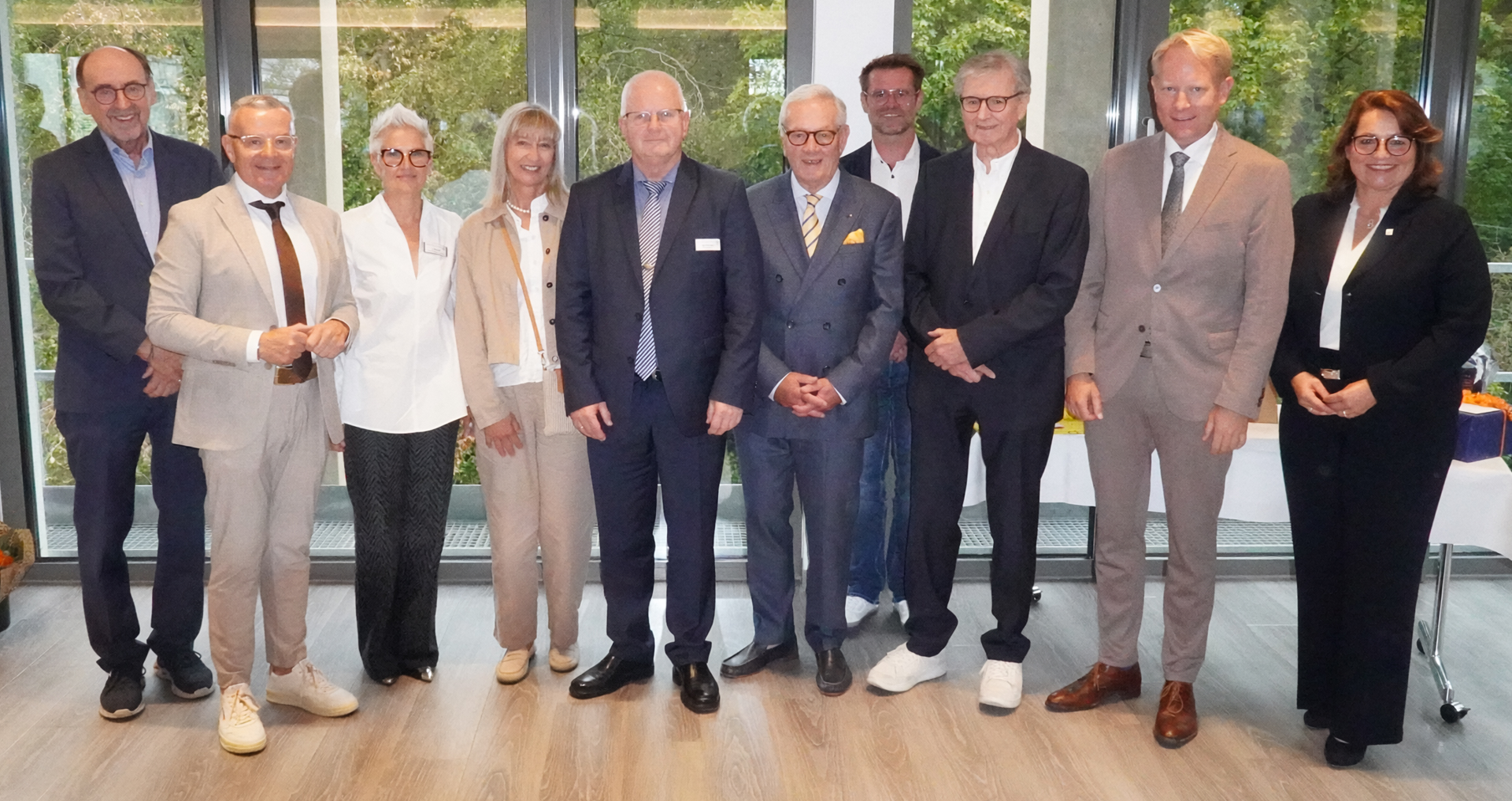 Gruppenfoto Abschied Karl Ehrmann